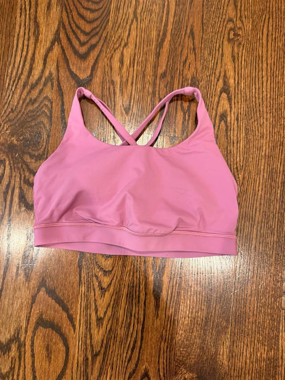 lululemon athletica Pink Cross-Back Sports Bra